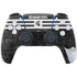 Michigan State University Black and White Stripes PS5 Pro Disk Bundle  Skin